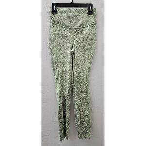 Lululemon Size 2 City Grit Green Multi Base Pace High-Rise Run Leggings LW5EP9S